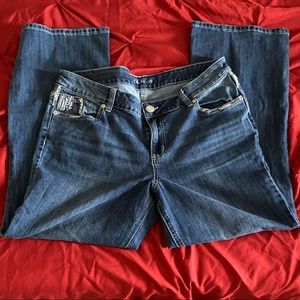 Maurices Sz 16 Short Jeans